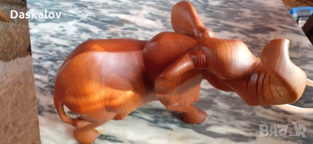 Продавам голям дървен слон, снимка 9 - Статуетки - 32626622