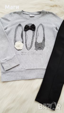 Панталон Zara и блуза Next 7-8 години , снимка 5 - Детски Блузи и туники - 32396223