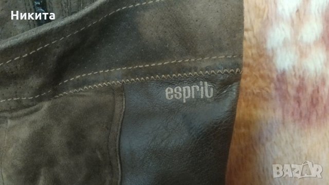 Esprit-ботуши 38 номер-естествена кожа, снимка 4 - Дамски ботуши - 27243746