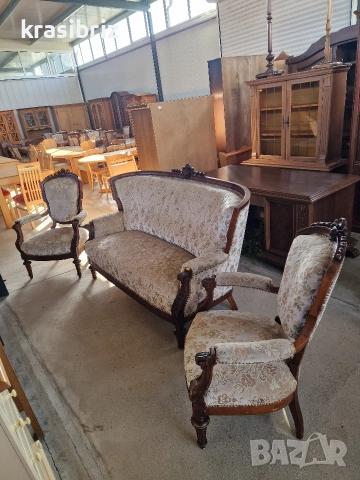  К-т Антично Канапе+2 бр.Кресла-внос от Германия!