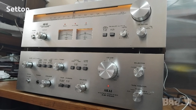 Akai AM-2400 + AT-2400 усилвател и тунер