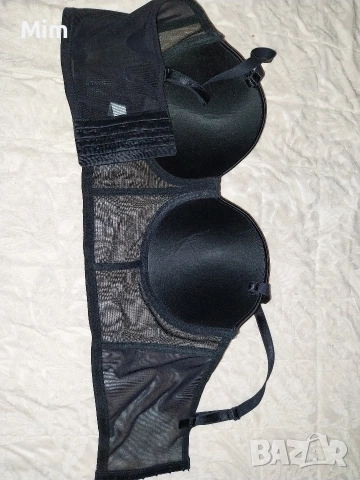 2XL 95 E Елегантен корсет сутиен в черно и телесен цвят , снимка 6 - Корсети, бюстиета, топове - 53422415