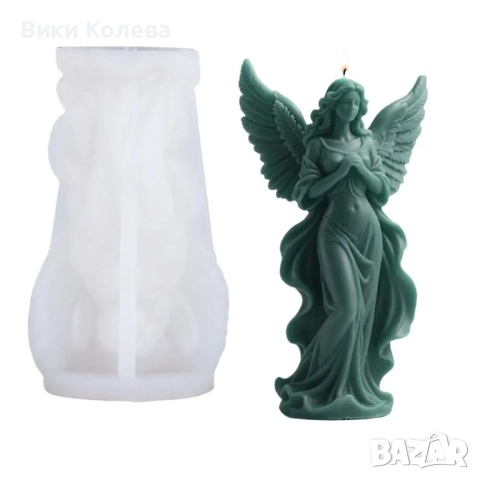 Силиконов мод – Ангел с разперени крила, снимка 3 - Форми - 51757720