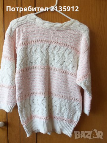 Дамска плетена блуза, снимка 2 - Блузи с дълъг ръкав и пуловери - 37047165