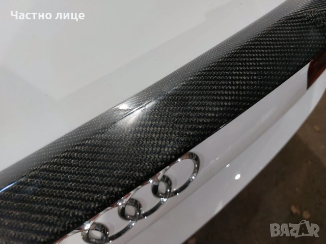 Карбонов спойлер за Ауди А6 С7, снимка 5 - Части - 53390764