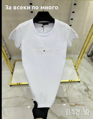 Дамски Тениски на Топ Цени Hugo Karl Lagerfeld Guess Tommy Hilfiger , снимка 11 - Тениски - 53521885