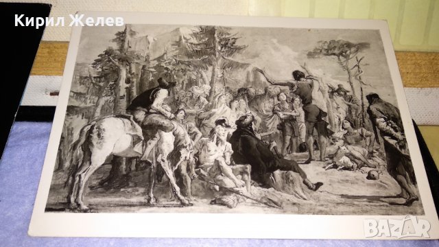 ЛОТ 4 СТАРИ РЕДКИ ПОЩЕНСКИ КАРТИЧКИ БЪЛГАРИЯ ИТАЛИЯ ТЕМА ИЗОБРАЗИТЕЛНО ИЗКУСТВО 33232, снимка 6 - Филателия - 38736119