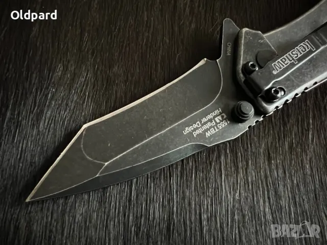 Мощен джобен сгъваем нож Kershaw Cryo Tanto Hinderer Framelock (155TBW), снимка 4 - Ножове - 48708463