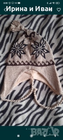  Нови топли зимни шапки , снимка 3 - Шапки - 43770988