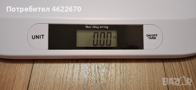 Електронна везна Baby Scale, снимка 2 - Други - 52351431