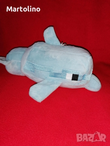 Нова плюшена играчка Майнкрафт делфин