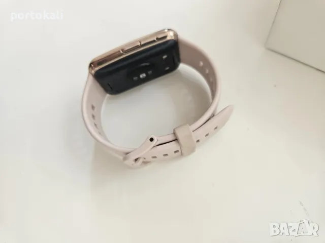 Huawei Watch Fit смарт часовник Smartwatch розов пълен комплект супер състояние, снимка 12 - Дамски - 50125458