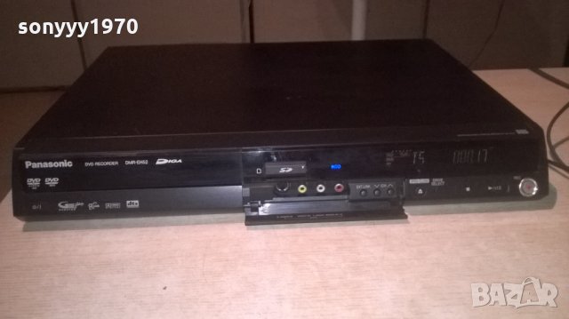 panasonic dmr-eh52 hdd & dvd recorder-внос швеицария, снимка 6 - Плейъри, домашно кино, прожектори - 26311274