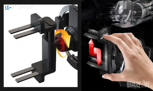 Стойка за телефон за кола YIEDDE, снимка 2 - Селфи стикове, аксесоари - 48477022