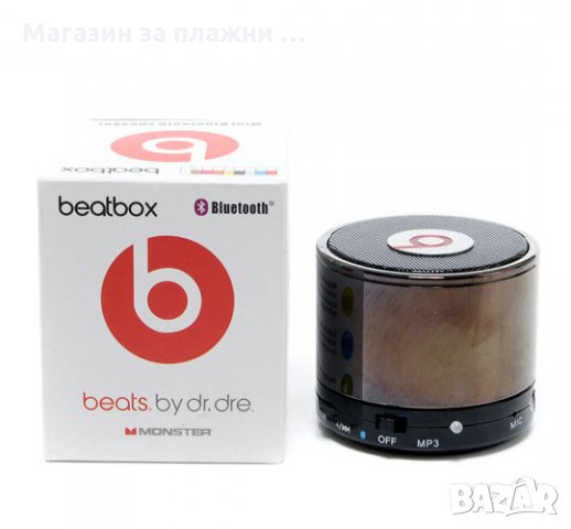 Мини безжична колонка Dr. Dre Мр3 плеър Monster Beats bluetooth, снимка 5 - Bluetooth тонколони - 28516845