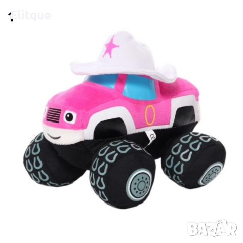 Детска плюшена мека количка ХИТ ИГРАЧКА R e c o s t o r e 20 см, снимка 5 - Плюшени играчки - 52895026