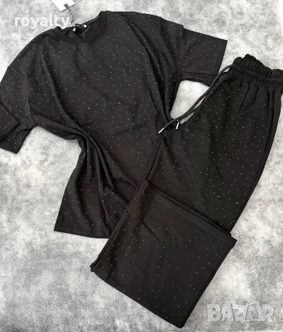 Дамски комплект с камъни 