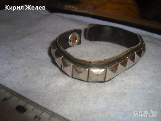 СТАРА РОКЕРСКА ХЕВИ МЕТЪЛ СТИЛ ГРИВНА 26436, снимка 5 - Гривни - 37851515