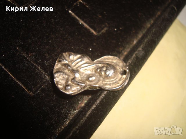 СРЕБРИСТА СТАРА ПРАВОСЛАВНА ИКОНКА 21069, снимка 6 - Антикварни и старинни предмети - 32659994