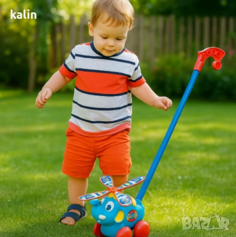 Занимателна и цветна детска играчка за бутане, снимка 2 - Други - 50899978