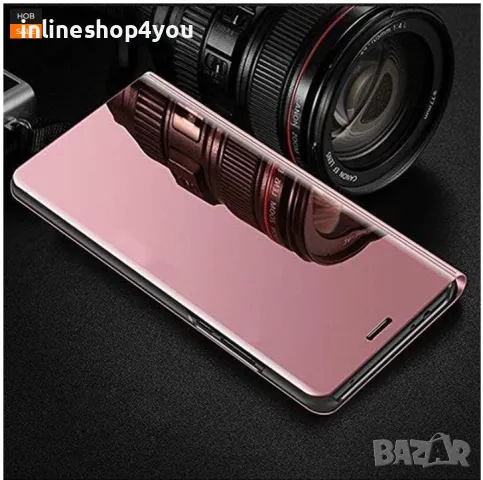 Огледален Калъф Clear View Тип Тефтер за Samsung Galaxy A16, снимка 4 - Калъфи, кейсове - 48230474