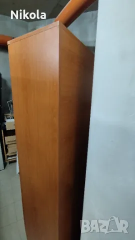 Офис шкаф - гардероб с четири врати и 5бр. рафтове 86/40/194, снимка 7 - Шкафове - 41500557