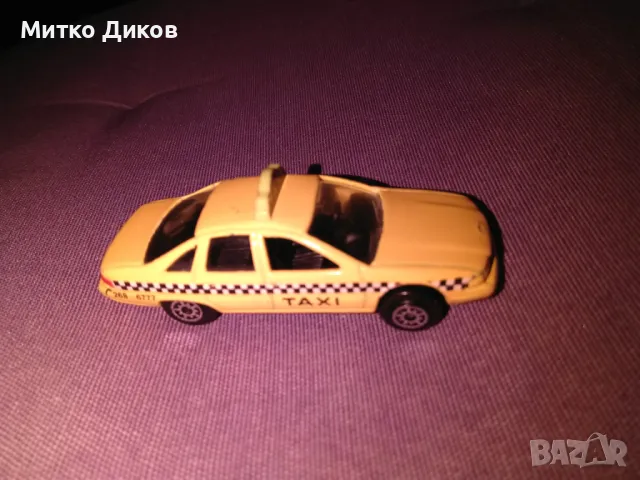 Chevrolet Caprice Welly Die Cast Taxi колекционерска количка маркова  1:64, снимка 3 - Колекции - 49306265