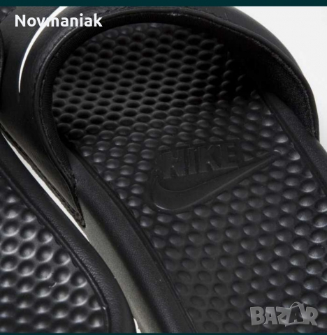 Nike Benassi Swoosh-Black, снимка 5 - Джапанки - 36456744