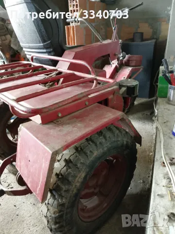 Трактор-мотоблок+ ремаркето , снимка 4 - Селскостопанска техника - 50411115