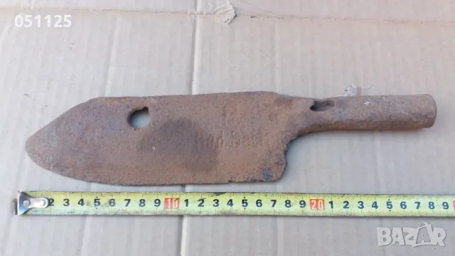 масивен кован сатър с маркировка касапски , снимка 2 - Други ценни предмети - 48524227