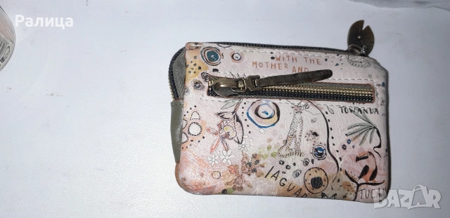 Цветно дамско портмоне ANEKKE с три прегради, снимка 2 - Портфейли, портмонета - 53065168