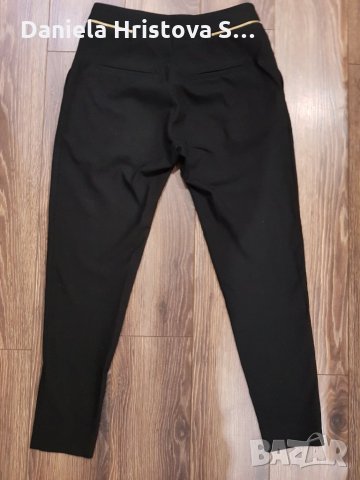 Прекрасен черен официален панталон,С размер , снимка 2 - Панталони - 26667224