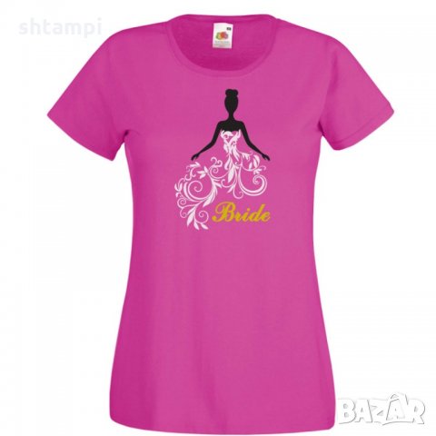 Дамска тениска за моминско парти БУЛКА Bride 02
