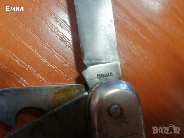 Колекционерски сгъваем нож VEB SESTA DDR, снимка 4 - Колекции - 34826608