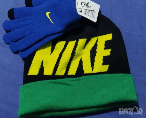 Шапка и ръкавици Nike, снимка 1 - Шапки, шалове и ръкавици - 43526618