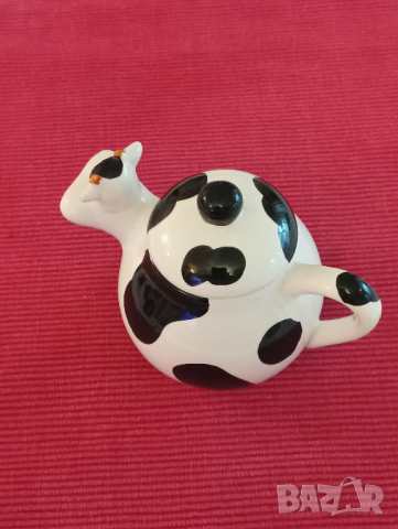 Керамична каничка за мляко,Крава. , снимка 4 - Антикварни и старинни предмети - 44876470