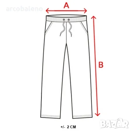Мъжки черен карго панталон, снимка 6 - Панталони - 47384171
