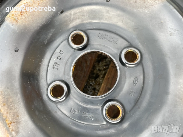 14 джанти 4х100 Hyundai I10 Хюндай И10 5,5J et47, снимка 6 - Гуми и джанти - 52345481