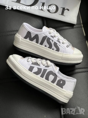 Christian Dior Дамски Маратонки👟Дамски Спортни Обувки Кристиян Диор - 2 Налични Цвята Код E547, снимка 8 - Маратонки - 50803735