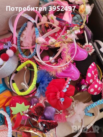 Ленти за коса и диадеми, снимка 6 - Аксесоари за коса - 43950457