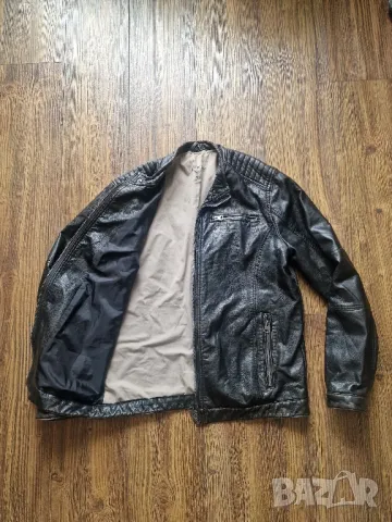 Страхотно мъжко кожено яке ANGELO LITRICO размер L , снимка 7 - Якета - 50321644