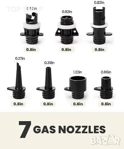 Нова помпа адаптер и въздушен маркуч комплект за надуваема лодка басейн тента, снимка 8 - Водни спортове - 49567238