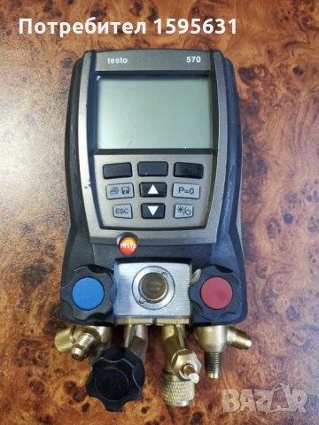 Дигитален манометър за фреон TESTO 570, снимка 7 - Други инструменти - 32303011