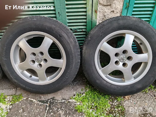 Borbet 15 цола 5x100 ET35 7j, снимка 2 - Гуми и джанти - 49659113