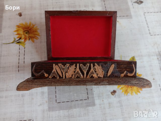Албанска дървена кутия, снимка 6 - Декорация за дома - 43340193
