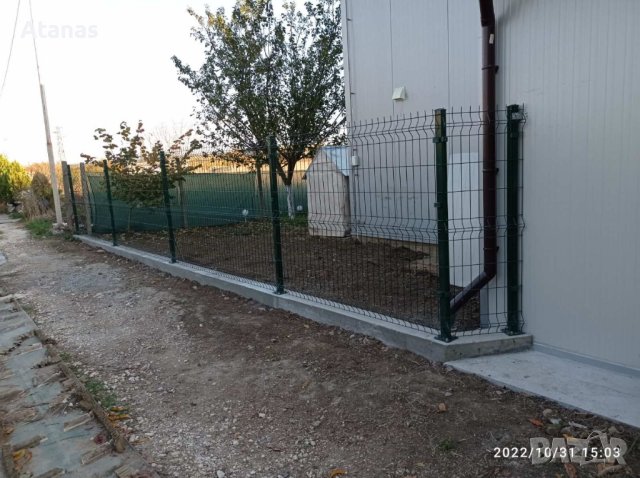 Оградни пана с ПВЦ покритие, Колове. Врати. Портали. Декоративна оградна мрежа - Жив плет, снимка 9 - Огради и мрежи - 40316073