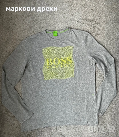 BOSS GREEN Togn 4 Long Sleeve Top L, снимка 2 - Блузи - 53494035
