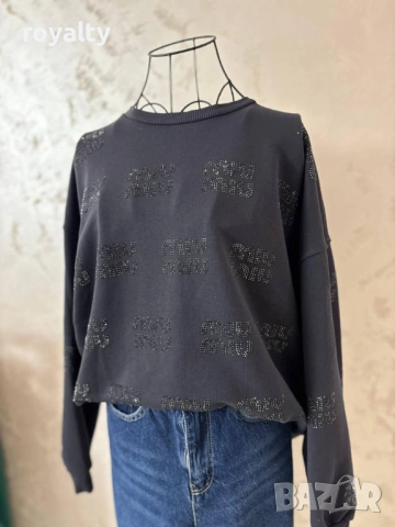 Miu Miu Дамска Черна Блуза 