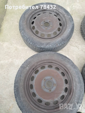 Джанти 15/16 5х112 VW, снимка 2 - Гуми и джанти - 52671984