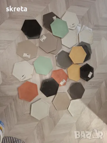 Хексагонални, шестъгълни, декоративни плочки гранитогрес